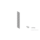 Elsteel - Separasjonsplate vertikal 400x2200