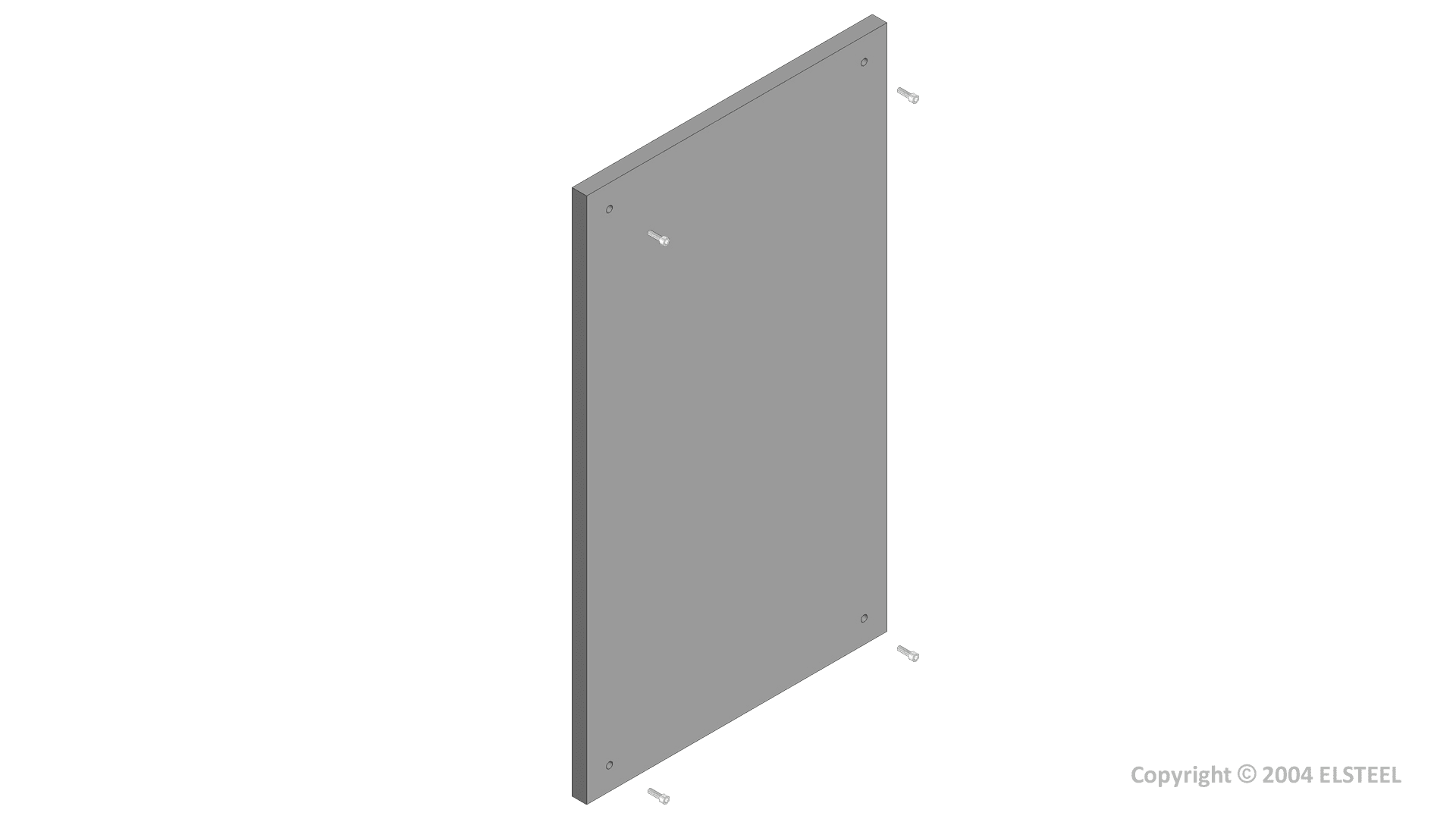 Elsteel - Målerplate 400x600