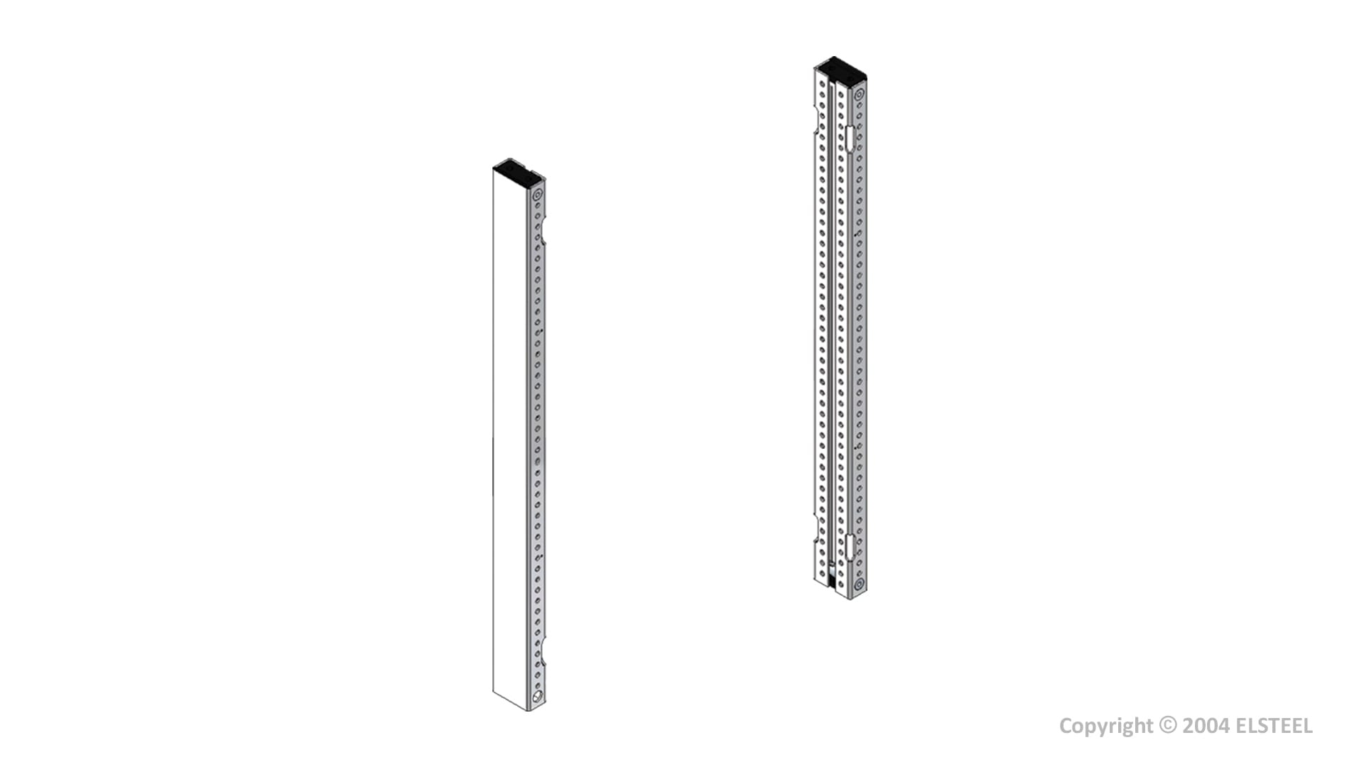 Elsteel - Sprosse rustfri stål 2200mm