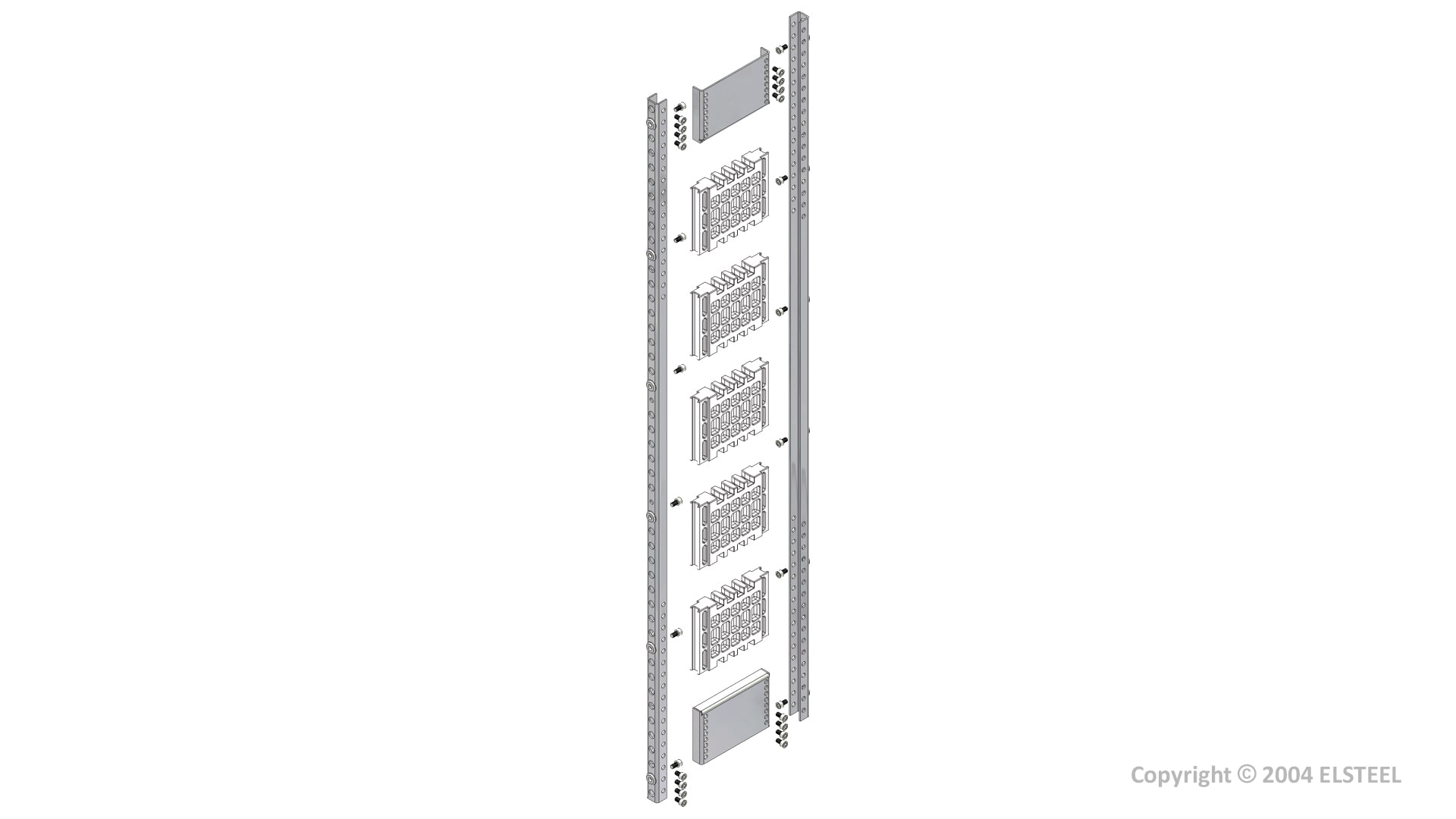Elsteel - Skinneholder Al 3200A