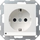 GIRA - Stikkontakt BS LED belysning System 55 renhvit gl