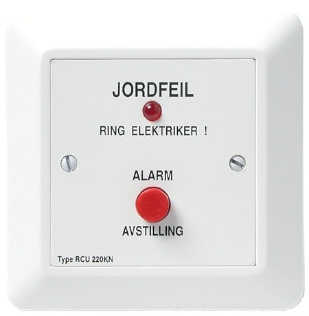 Function - Jordfeilindikator RCU-JFB