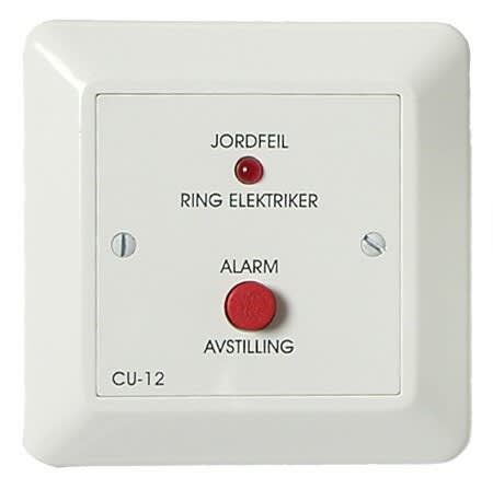 Function - Jordfeilindikator CU12P Polar Varslerpanel