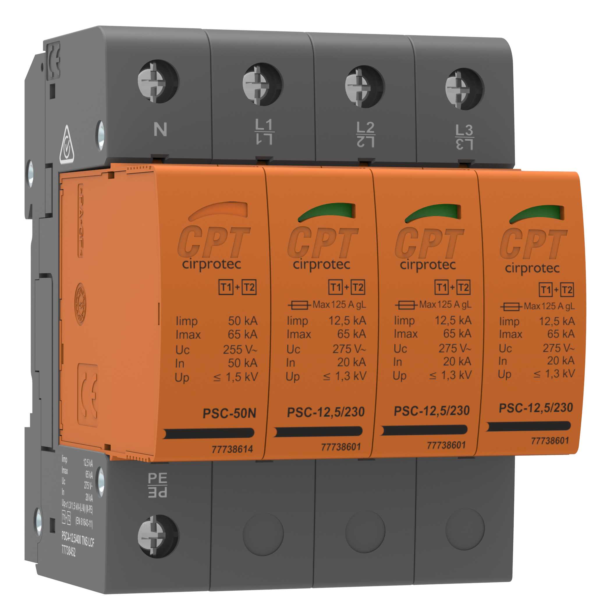 Function - Overspenningsvern PSC4-12,5/400 TNS LCF IR