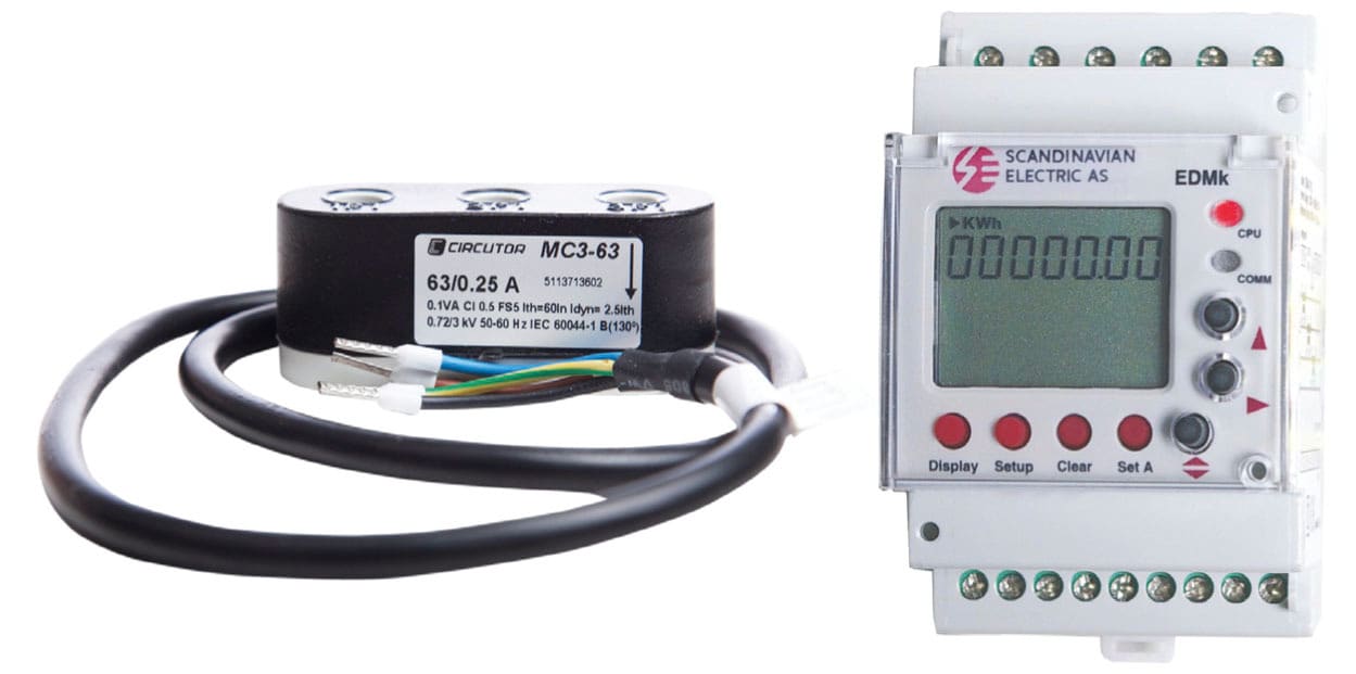 Function - Måler EDMK-MC inkl MC3-63A tr