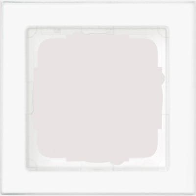 GIRA - Ramme E2 hvit glanset 1 hull