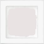 GIRA - Ramme E2 hvit glanset 1 hull
