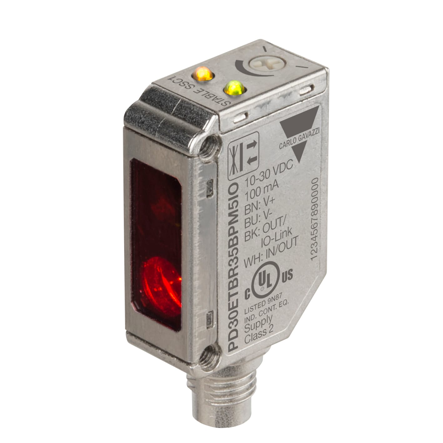 Carlo Gavazzi - Fotocelle IO link BGS 350mm M8 plugg IP69K SS