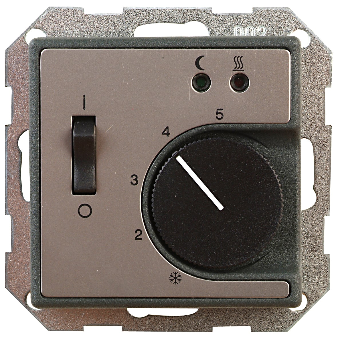 GIRA - Termostat M/Føler Og Br.2200W Stål