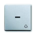 ABB Electrification - Impressivo bryter vippe med klokke symbol Aluminium