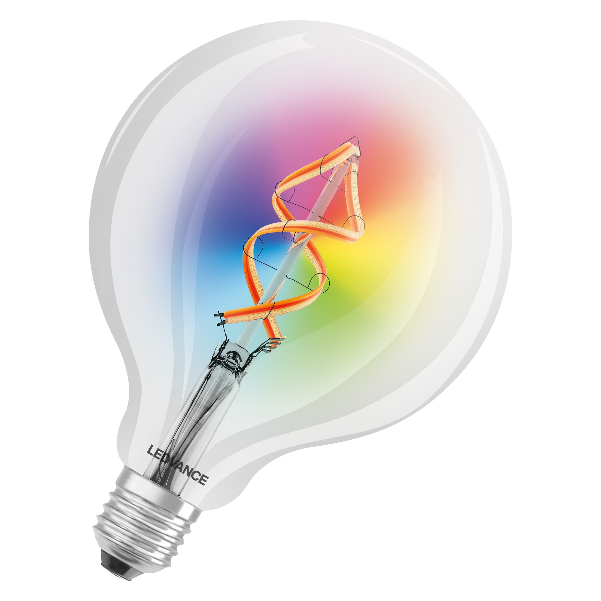 Ledvance - LEDpærer SMART+ WiFi Glob125 RGBW30 E27, 300 lumen
