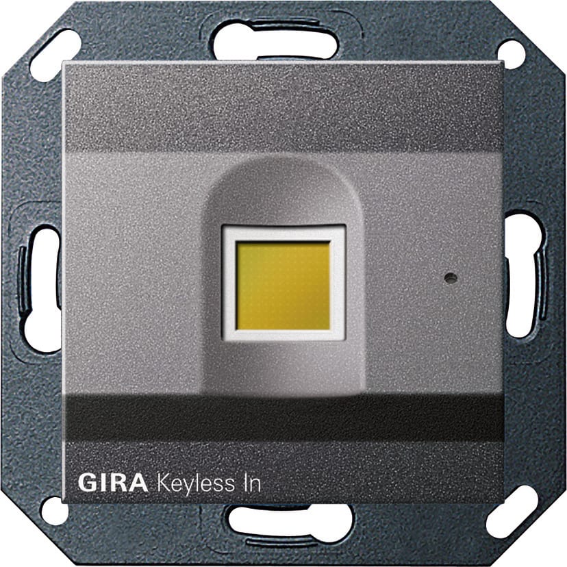 GIRA - Gira Keyless In Fingerprint System 55 antrasitt