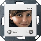GIRA - TFT fargedisplay System 55 renhvit