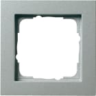 GIRA - Ramme E2 aluminium 1 hull