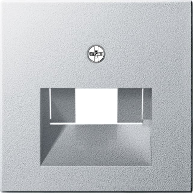 GIRA - Avdekking UAE IAE ISDN System 55 farge aluminium