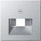 GIRA - Avdekking UAE IAE ISDN System 55 farge aluminium