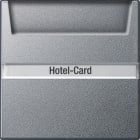 GIRA - Hotellkort bryter MF System 55 aluminiumsfarget