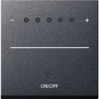 GIRA - Dimmerfront Touchsensor med dioder for system 2000 antrasitt