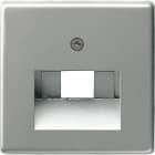 GIRA - Avdekking UAE IAE ISDN Gira E22 Edelstål (lakkert)