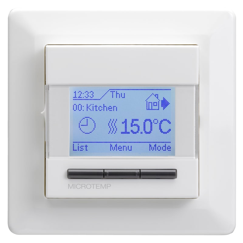 Function - TERMOSTAT MASTER MCS4-10  MICROTEMP 16A 230V OJ1040