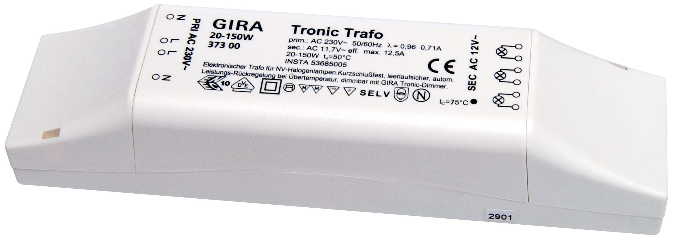 GIRA - Trafo 1KVA 230-250/230V