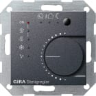 GIRA - KNX temperaturregulator kontinuerlig, system 55 antrasitt