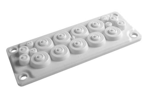 HT Hi Tech Polymers - Multi kabelflenser HTC-17