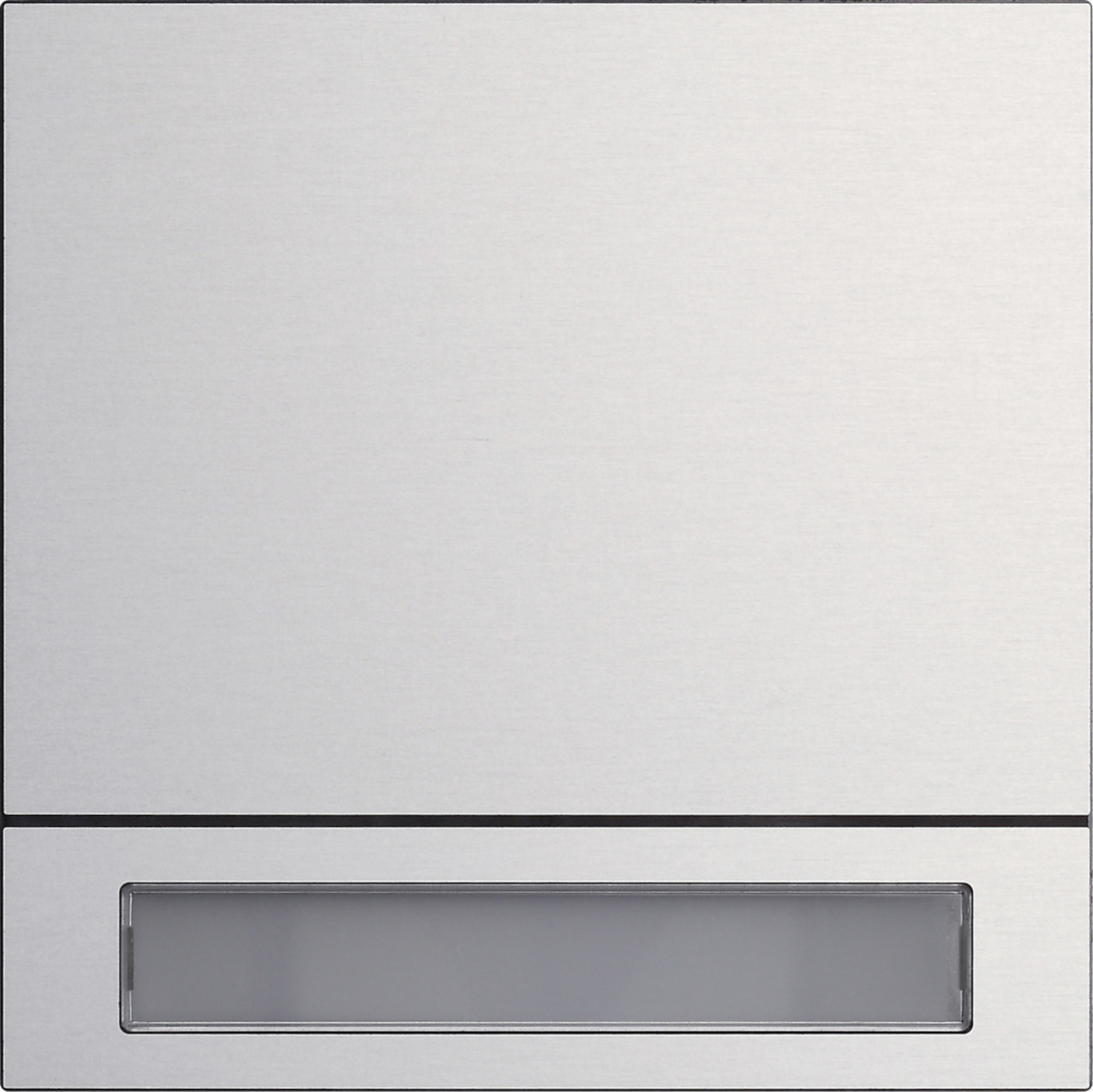 GIRA - Ringeknappmodul 1k System 106 aluminium