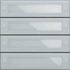 GIRA - Ringeknappmodul oppstartstast System 106
