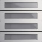 GIRA - Ringeknappmodul 4k System 106 aluminium