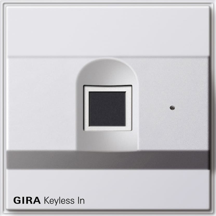 GIRA - Fingeravtrykkleser Gira TX_44 renhvit