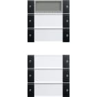 GIRA - Vippesett 5x Plus MF System 55 klar/svart matt