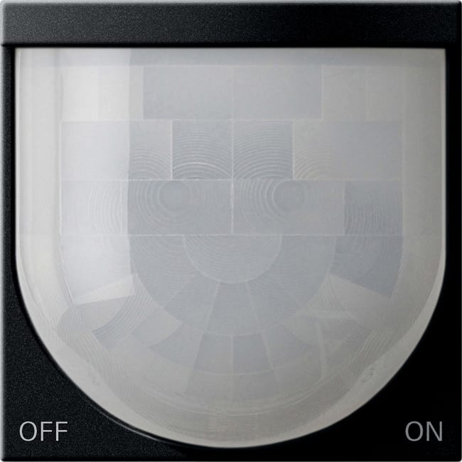 GIRA - KNX-beveg.detektor Komfort 2,20 m System 55 svart matt