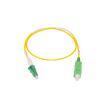 Nexans - Snor enkel SC/APC-LC/APC 1m, Gul