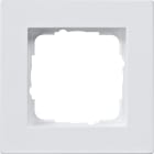 GIRA - Ramme E2 Flat montering Renhvit matt 1 hull