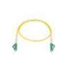 Nexans - Snor enkel LC/APC-LC/APC 10m, Gul