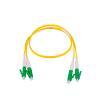 Nexans - Snor dobbel LC/APC-LC/APC 3m, Gul
