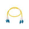 Nexans - Snor dobbel LC/UPC-LC/UPC 5m, Gul