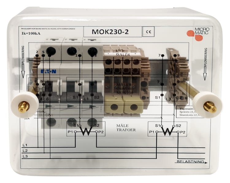 Function - kWh måler: 1 FAS: KLASSE 1: