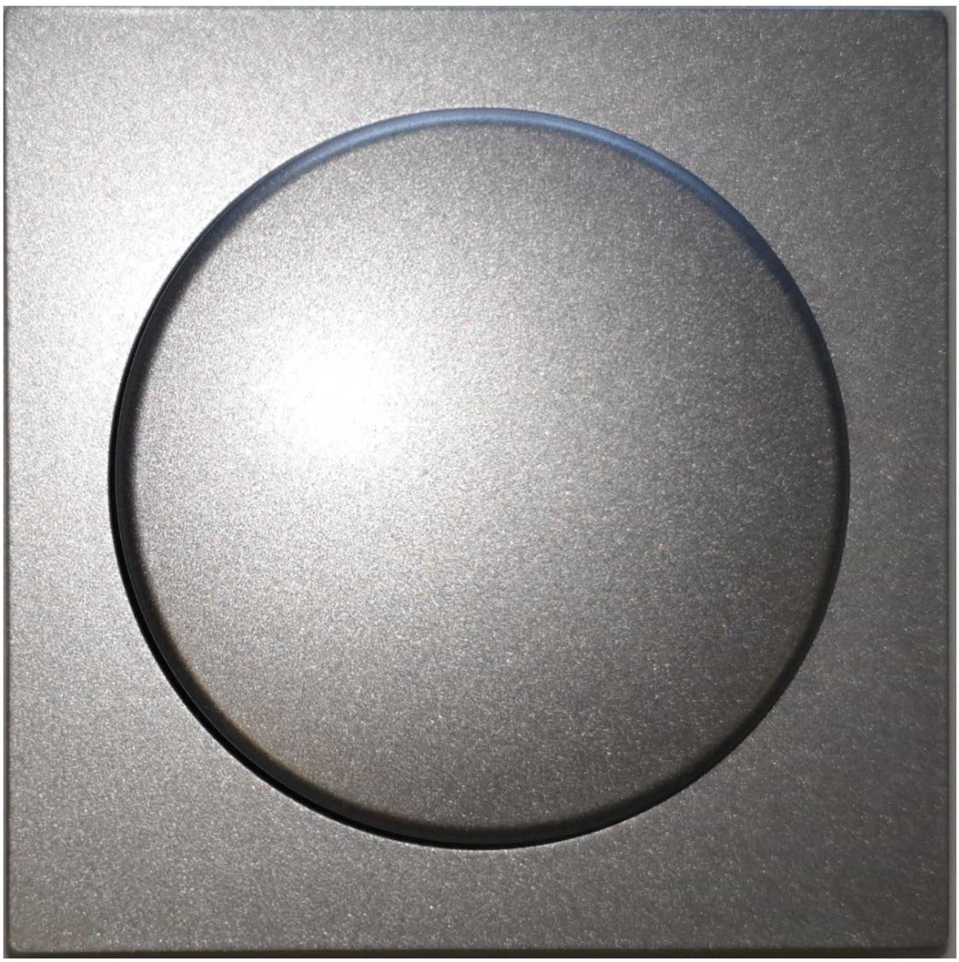 Function - Aluminiumslakkert bakplate og dreieknapp for LED1 DIM200, Betegnelse SE45010, Elnummer 1441010.