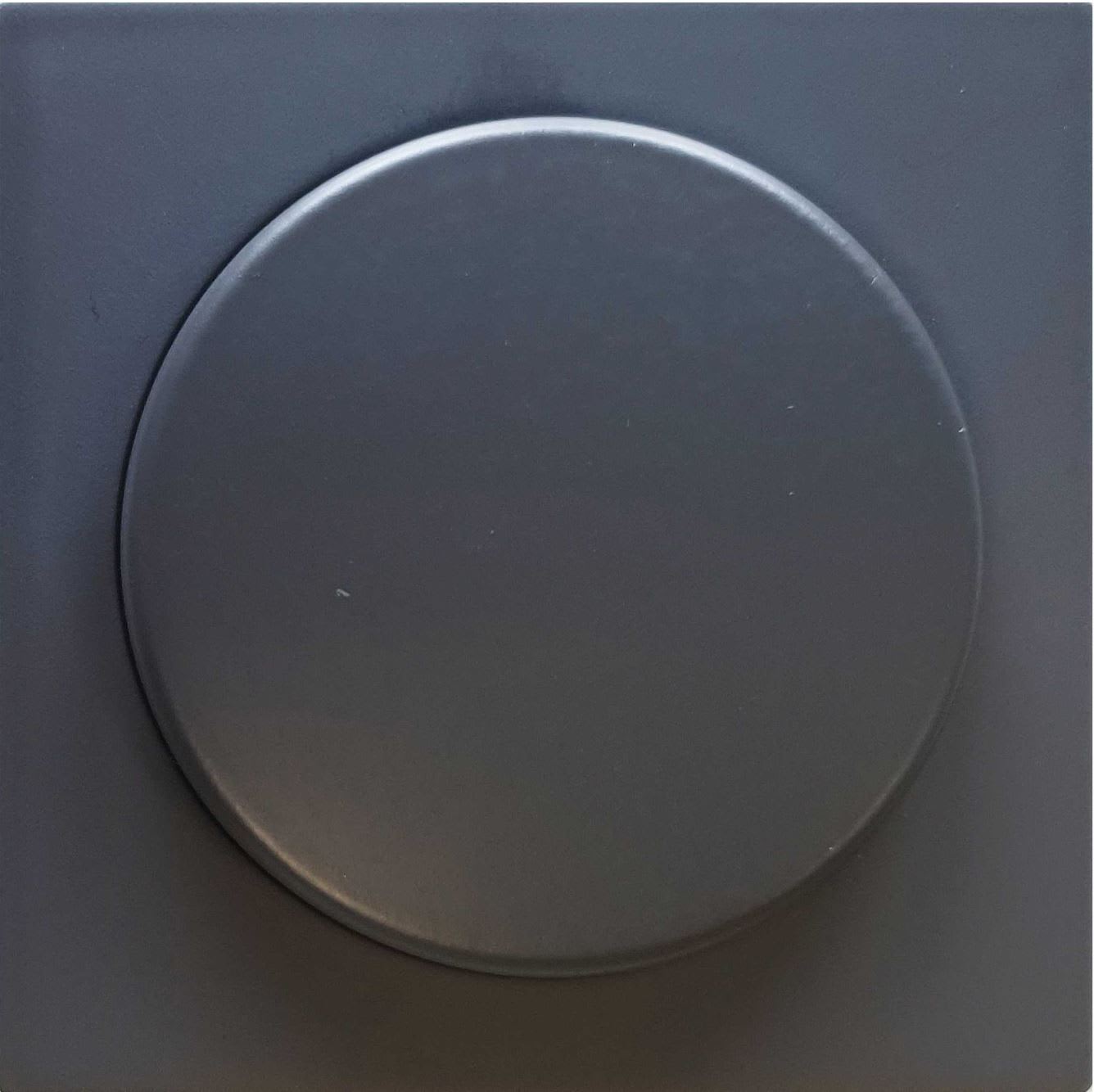 Function - Antrasitt bakplate og dreieknapp for LED1 DIM200, Betegnelse SE45010, Elnummer 1441010.