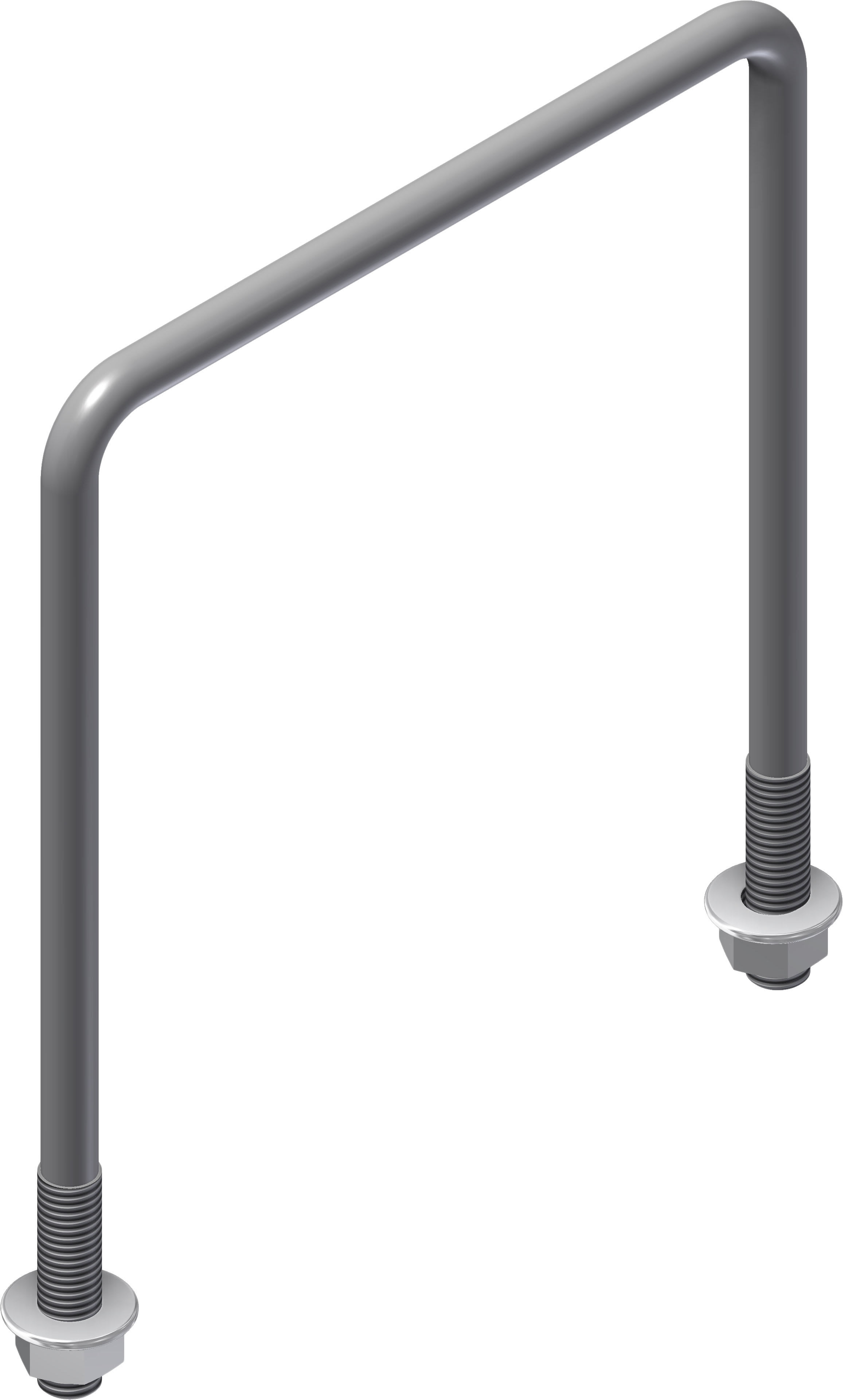 Øglænd system - Firkant U-bøyle for RHS bjelker S-M UB-SQ-M10-SHS-140 SS