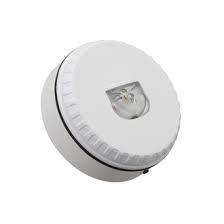 NOBY - Innendørs strobe for veggmonte 9-60Vdc, 10-25mA, 7,5m deknin