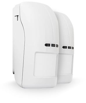 Satel - Utendørs PIR/MW detektor med a IP54, lysdetektor, med brakett