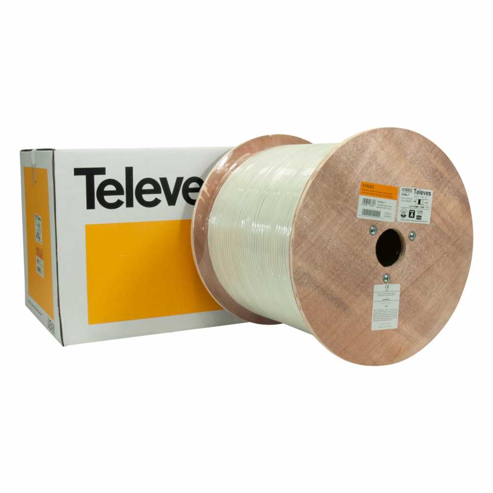 Televes Scandinavia - Cat 5 Kabel, Halogenfri, 250m