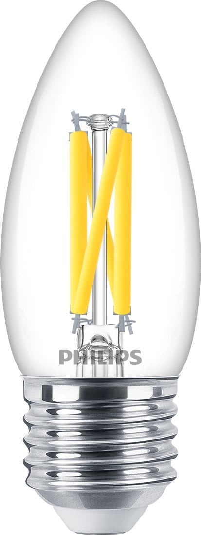 Philips - MAS VLE LEDCandleDT3.4-40W E27 927B35CLG MIGNON