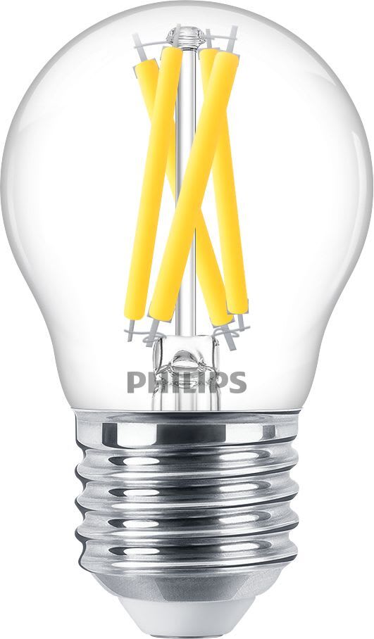 Philips - MSTER GLASS LED mignon og prismepærer av glass - LED-lamp/Multi-LED - Energieffektivitet, klasse: D