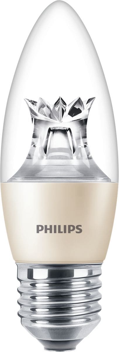 Philips - MASTER LEDcandle - LED-lamp/Multi-LED - Korrelert fargetemperatur (nom.): 2200 K2700 K