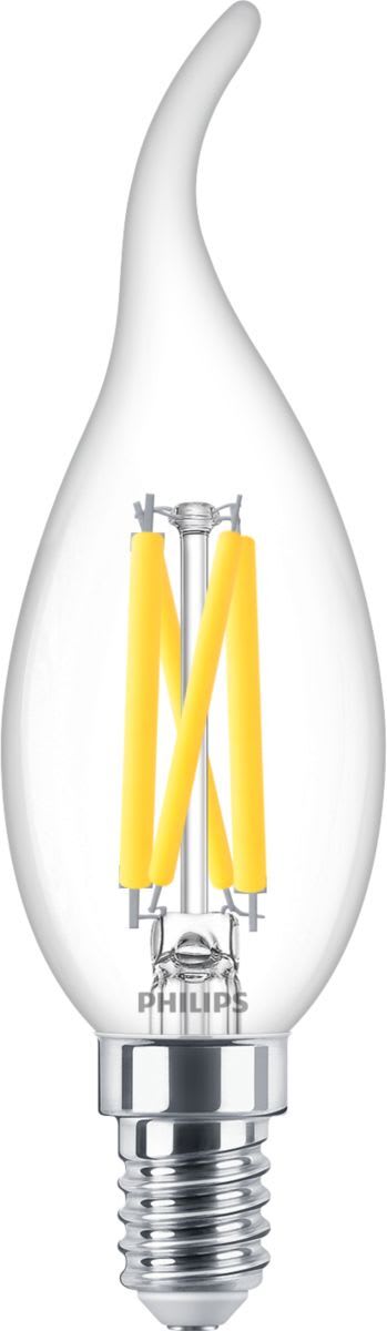 Philips - MSTER GLASS LED mignon og prismepærer av glass - LED-lamp/Multi-LED - Energieffektivitet, klasse: D