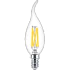 Philips - MSTER GLASS LED mignon og prismepærer av glass - LED-lamp/Multi-LED - Energieffektivitet, klasse: D